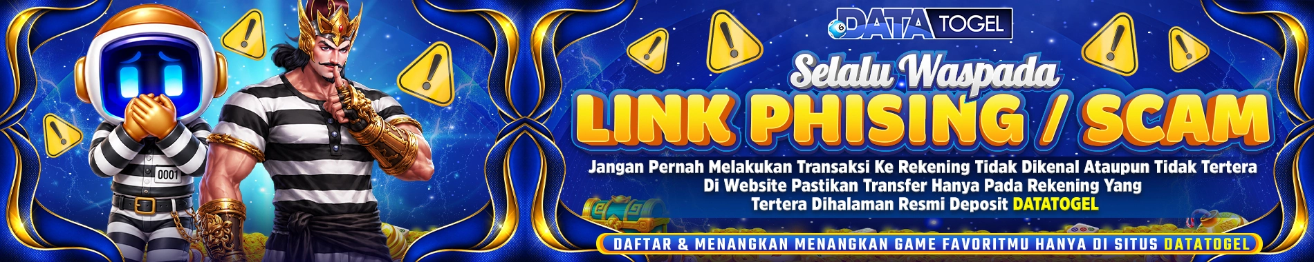 WASPADA LINK PHISING DATATOGEL